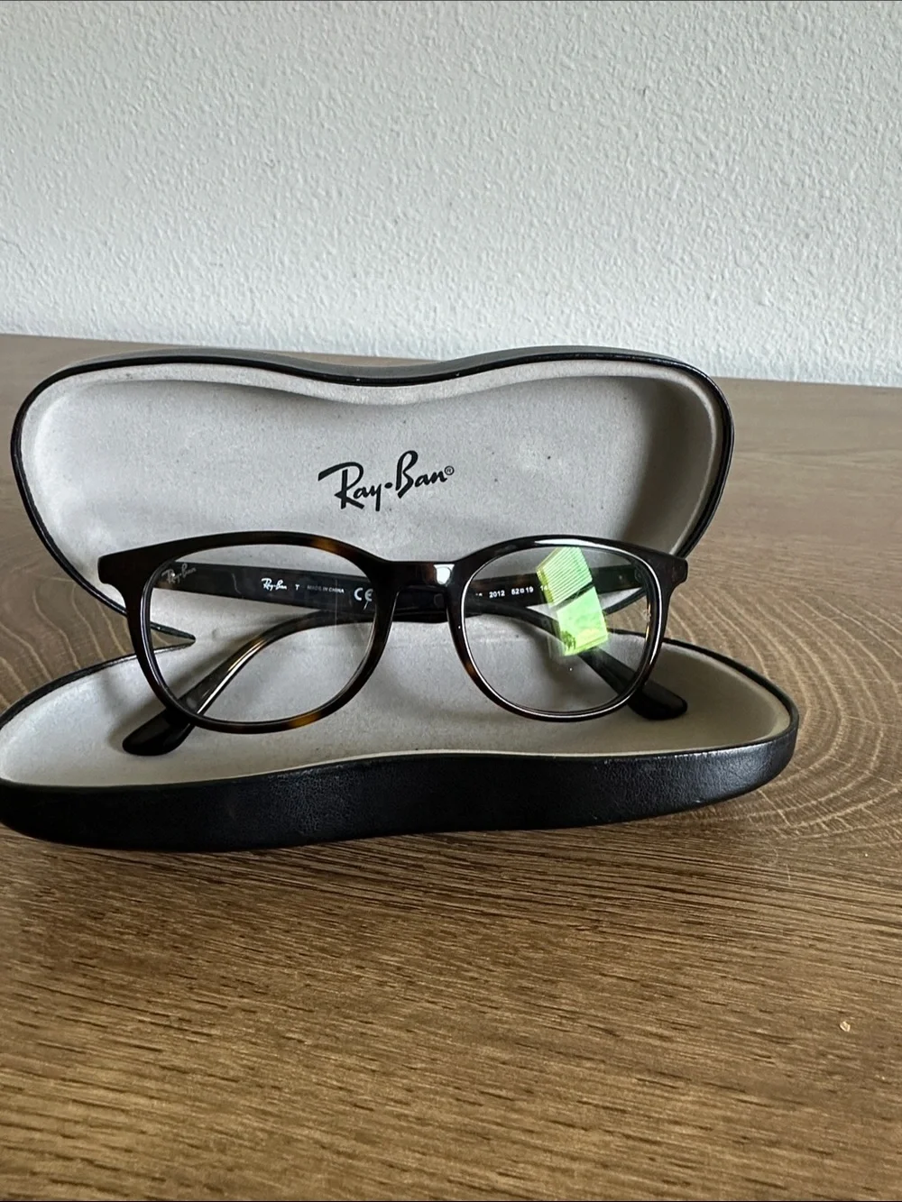 Ray-Ban Tortoiseshell Frame Optical Glasses - Dark Brown
